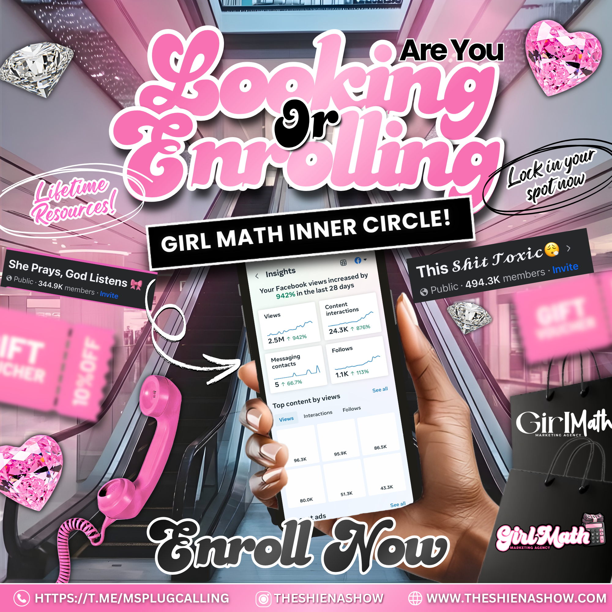 Girl Math Inner Circle Channel