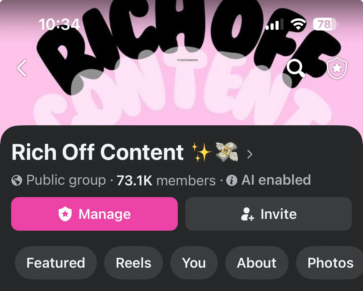 Rich Off Content Promo