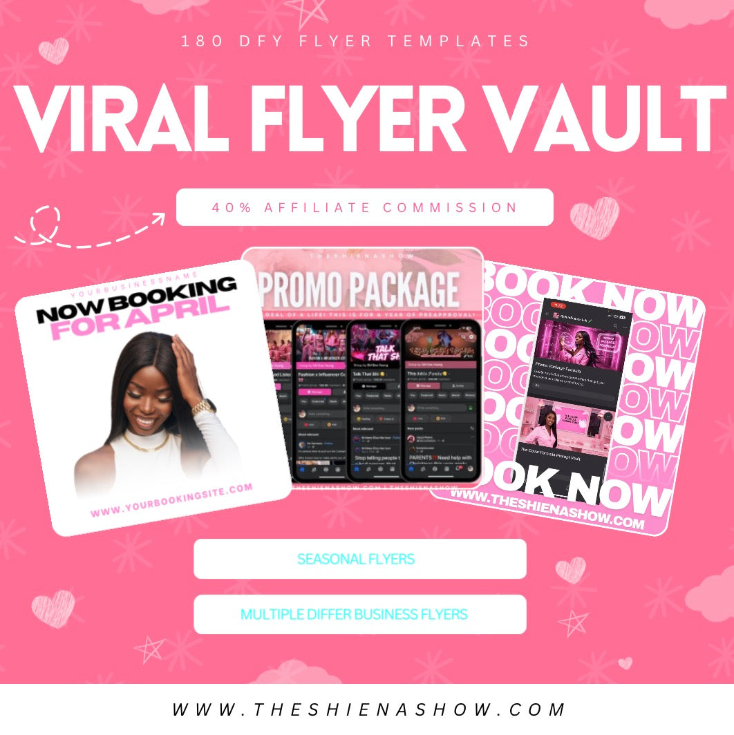 Viral Flyer Vault™ 🫧🎀