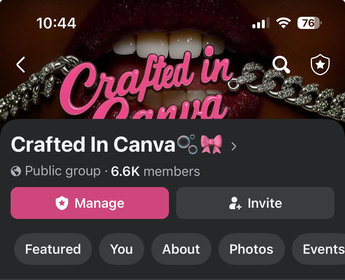 Crafted In Canva Promo