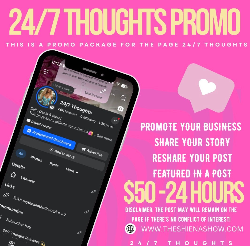 24/7 Thoughts Page Promo